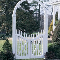 Double Gate with Arch - Outdoor Products