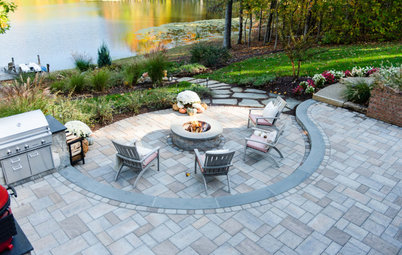 Patio of the Week: New Backyard Connects a House to the Lake