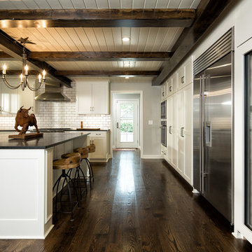 Rustic Kitchen and Screen Porch Addition