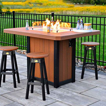 Lumin Poly Fire Pit Table