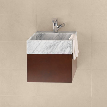 Ronbow Rebecca 18" Wall Mount Bathroom Vanity Set