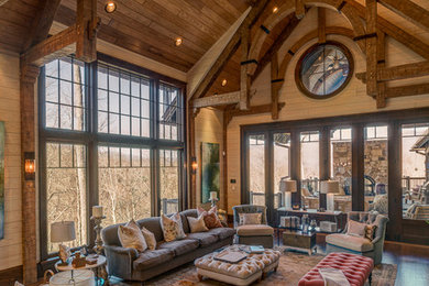 Example of a living room design in Other
