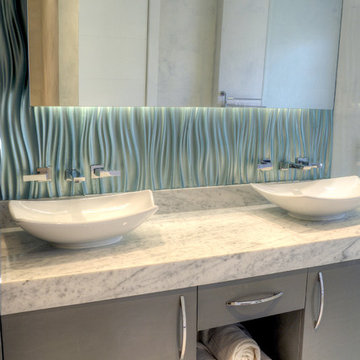 Master Bath Waterproof Veneer Plaster System