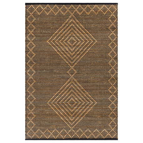 Mallorca Global Area Rug, Brown/Tan, 8'10"x12'