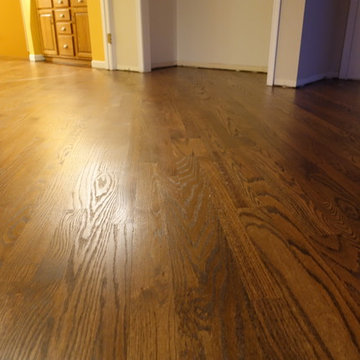 Jacobean Mixed Width Install on 45 Degree
