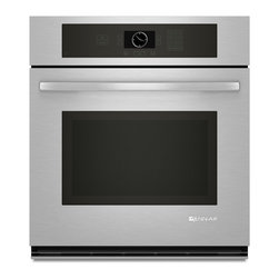 Jenn-Air 27" Single Electric Wall Oven, Stainless/blk | JJW2427WS - Ovens