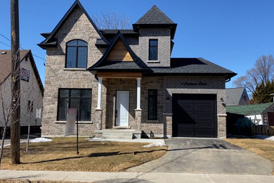 Inspiration for an exterior home remodel in Toronto
