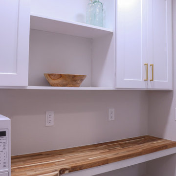 Elegant Kitchen with a Hidden Pantry