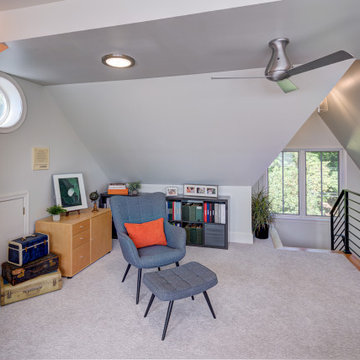 Attic Dormer Home Office