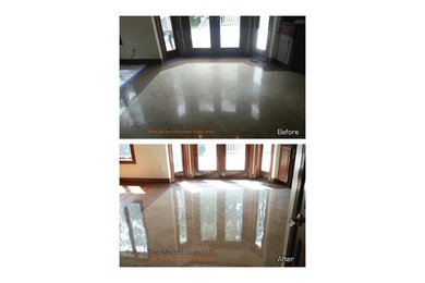 Granite floor restoration