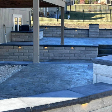 Multi level outdoor space