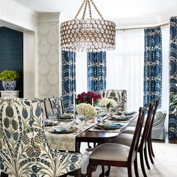 Warm Traditional With Bold Accents