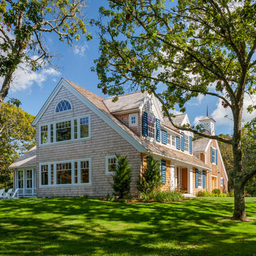 Shingle Style Exterior - Wychmere Rise - Custom Home on Cape Cod, MA