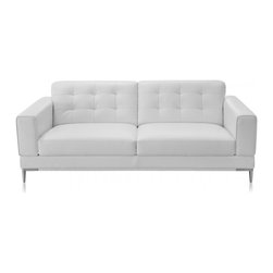 Bristol 3 Seater White - Sofas