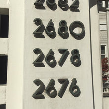 front door & external signge