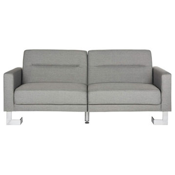 Bree Foldable Sofa Bed Gray