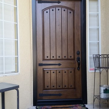 New Entry doors in Fresno Clovis Area