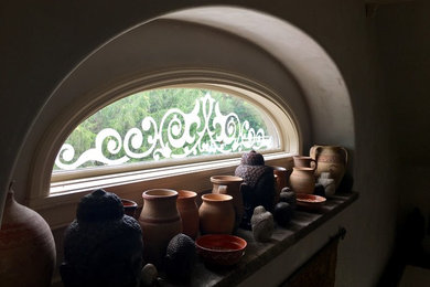 Example of a mountain style staircase design in New York