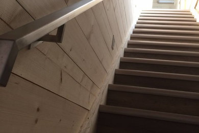 Staircase - modern staircase idea in Other