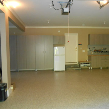 Garage in Driftwood Finish; Great Falls, VA