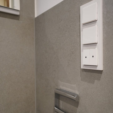 Modernisierung eins Badezimmer - wird zu einem Duschbad - in München Bogenhausen