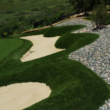 Synthetic Putting Green Complexes (bunkers/chipping/hazards)