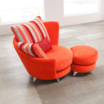Roxane Lounge Chair Swivel from Famaliving California