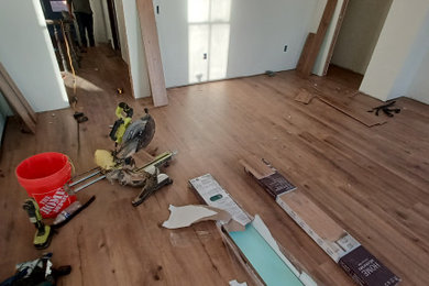 Family room - craftsman family room idea in Other