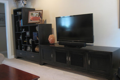 Inspiration for a living room remodel in Other