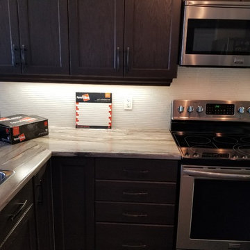 SPEEDTILES premium self adhesive MOSAIC TILES: PEEL. STICK. DONE. Glass Project