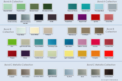 New Standard Range Colours 2015