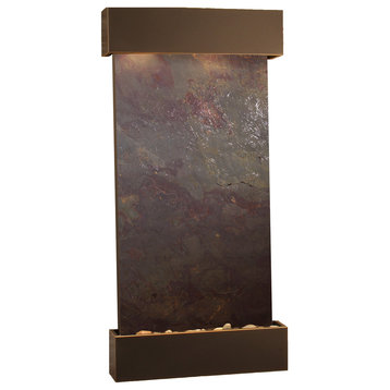 Whispering Creek Water Feature, Multi-Color, Blackened Copper