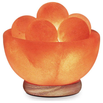 Himalayan Glow Massage Ball Natural Himalayan Bowl Salt Lamp