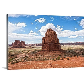 "Courthouse Towers in Arches National Park, Utah" Wrapped Canvas Art Print, 4...