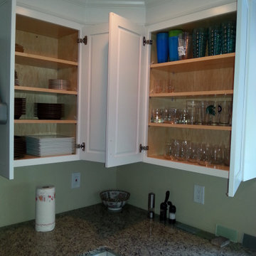 Stacy M Custom Kitchen Flooring + Bump out