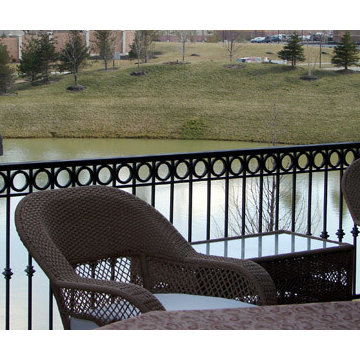 Exterior Decorative Iron Railing