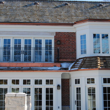 Exterior trim on various styles of homes