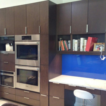 Custom Painted Glass Backsplash – Kitchen Glass & Mirror Projects