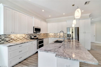 Kitchen - contemporary kitchen idea in Miami