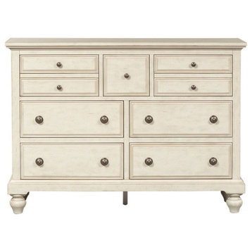 High Country White 7 Drawer Chesser