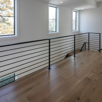 85_Sleek Three-Quarter Turn Multilevel-Staircase, McLean VA 22101