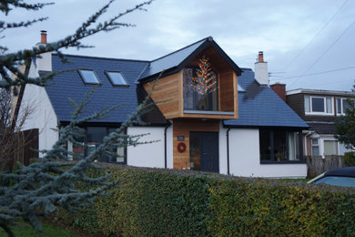 This is an example of a modern home in Cardiff.