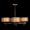 Fine Art Lamps 436540ST Quadralli Rich Bourbon 4 Light Chandelier