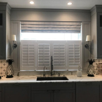 Cafe Style Plantation Shutters
