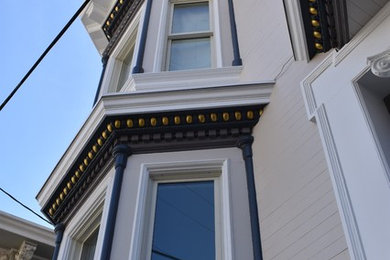 Example of an ornate exterior home design in San Francisco