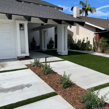 Total Front + Back Yard Transformation in Tustin
