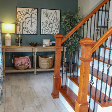 Rocky River Accent Wall & Redesigned Foyer | Harrisburg, PA