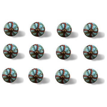 Knob-It Home Decor Classic Cabinet and Drawer Knobs, 12-Piece