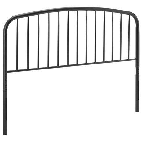 Nova King Metal Headboard, Black