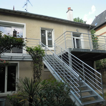 Création terrasse métallique